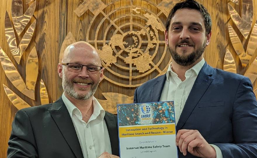 Inmarsat Maritime Safety Team Wins IMRF Award For Innovation And Technology In Maritime Search And Rescue